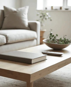 How to style a coffee table