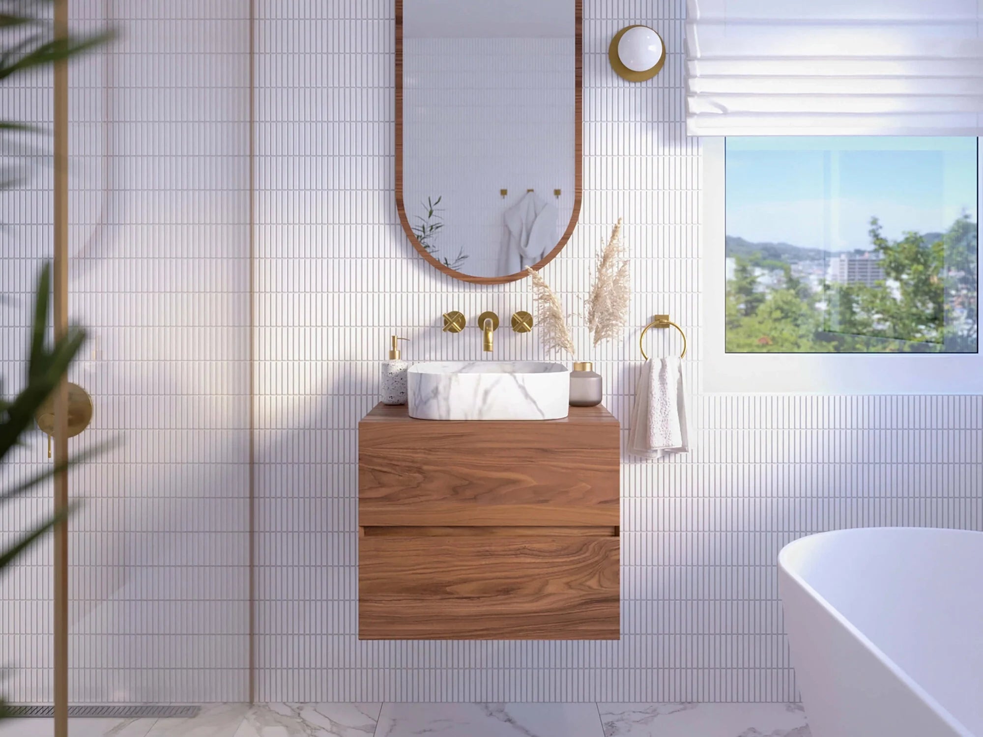 Simple Bathroom Design: 6 Ideas for a Clean, Minimalist Look ...