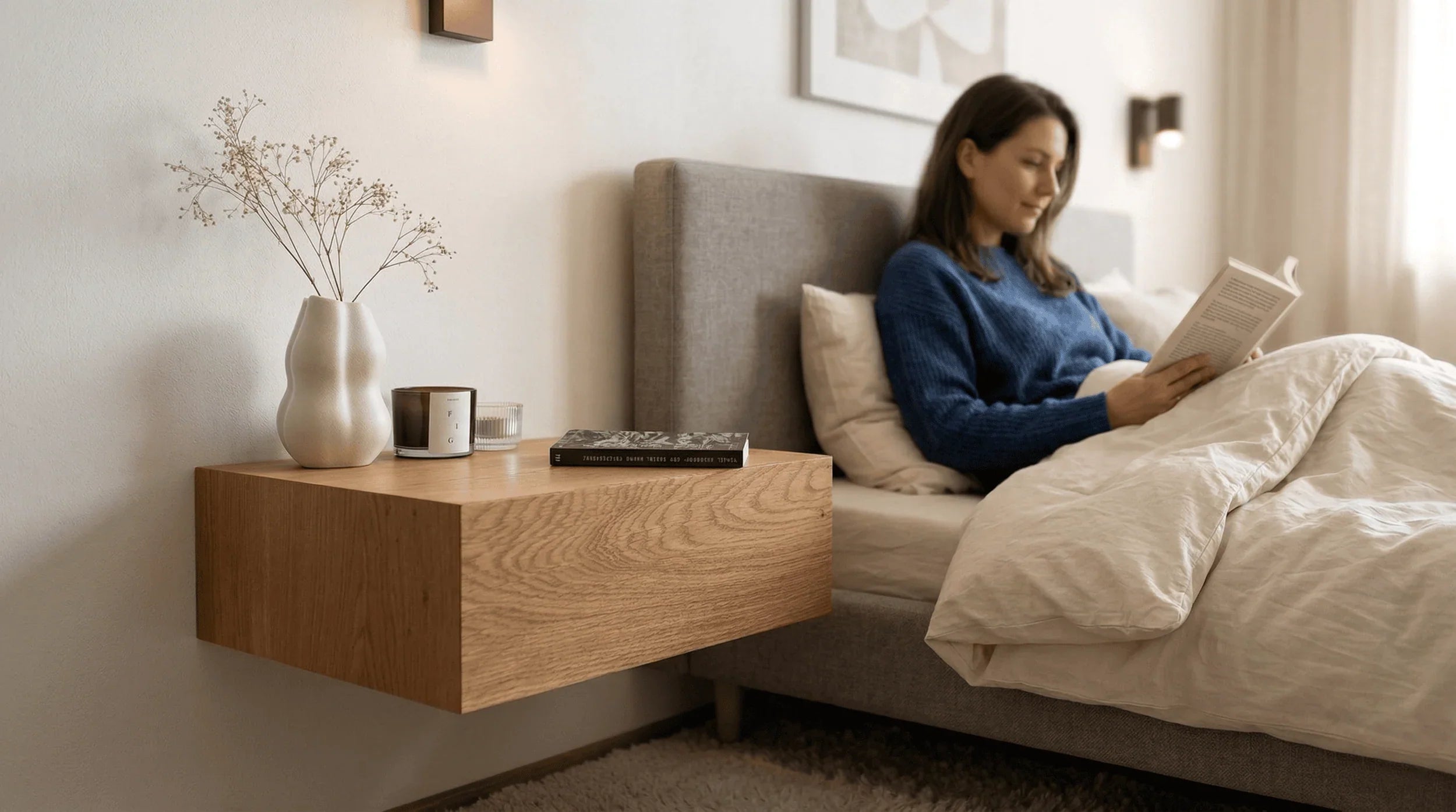 Floating nightstands